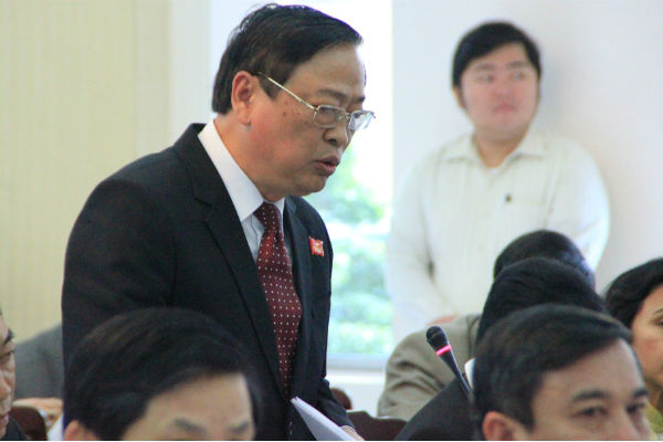 Đại biểu Mai Đức Lộc, Trưởng Ban kinh tế và Ngân sách HĐND TP Đà Nẵng