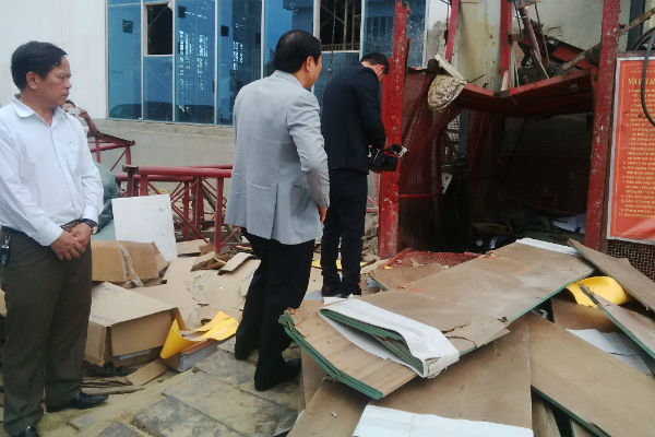 Lãnh đạo TP Đà Nẵng trực tiếp kiểm tra hiện trường vụ tai nạn