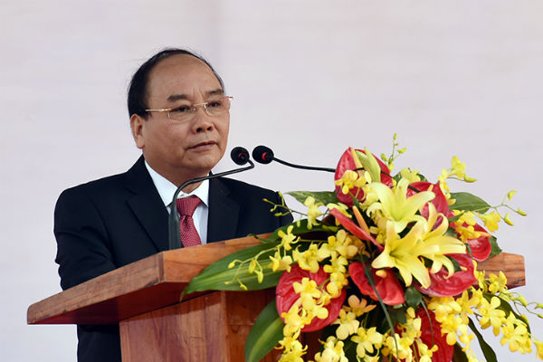 Thủ tướng Nguyễn Xuân Phúc dự lễ khởi công KHu nghỉ dưỡng Nam Hội An