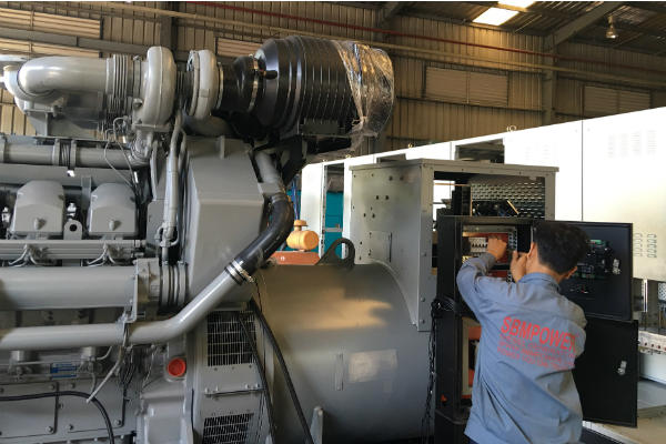 SBM đang hoàn thiện công đoạn thử nghiệm cuối cùng các tổ máy phát điện có công suất từ 1100 KVA đến 2500 KVA xuất khẩu ra thị trường ASEAN