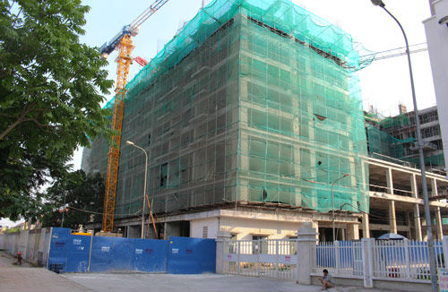 Tính đến 6/2016 Dự án đã xây đến tầng 11,dự kiến bàn giao căn hộ cho khách hàng vào năm 2017.