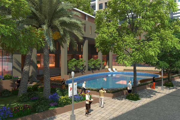 An cư tại Gemek Premium cư dân sẽ được tận hưởng không gian sống xanh và trong lành.