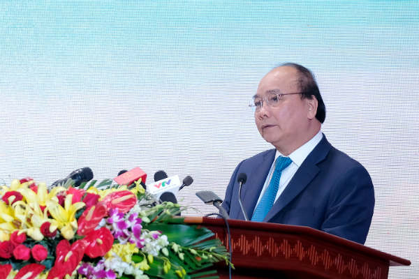 Thủ tướng Nguyễn Xuân Phúc dự, phát biểu Hội nghị Xúc tiến đầu tư vào Sóc Trăng