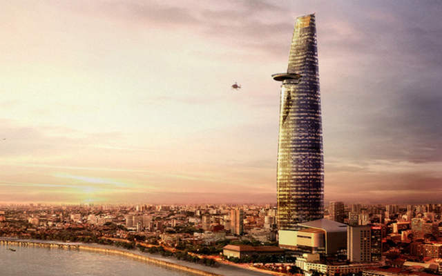 Tòa tháp Bitexco Financial Tower – biểu tượng hoàn hảo, tràn đầy cảm hứng cho sự phát triển năng động của thành phố ngay bên bờ sông Sài Gòn