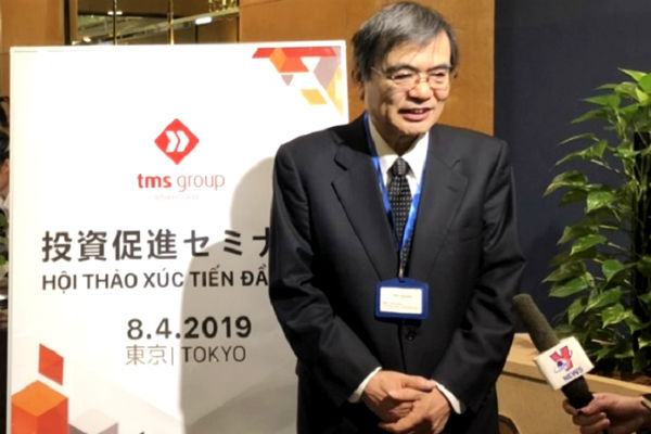 Ông Akio Hayashi - Chủ tịch Tập đoàn Kairin đánh giá cao tiềm năng đầu tư tại Việt Nam