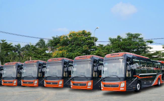 Nhà xe Sao Việt đầu tư dàn xe Cung Điện Di Động vận chuyển hành khách phía Bắc