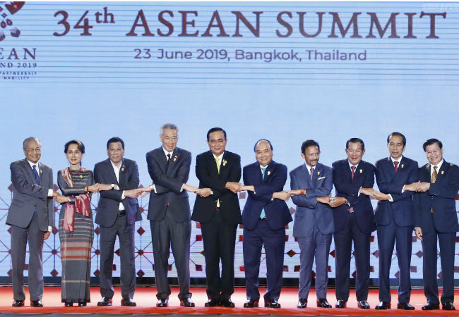 Các nhà lãnh đạo ASEAN tham dự Hội nghị. - Ảnh: VGP