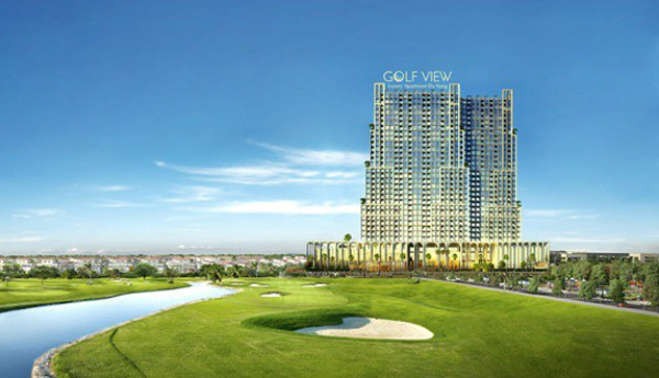 Phối  cảnh tổng quan Dự án Golf View Luxury Apartment