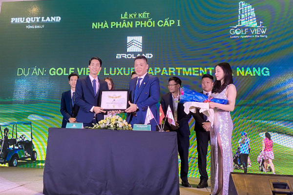 BroLand chính thức trở thành nhà phân phối cấp I Dự án Golf View Luxury Apartment 