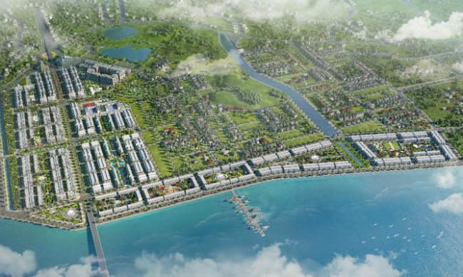 2 phân khu Palm Village và Hawaii Seaside sở hữu tầm view hướng biển lý tưởng