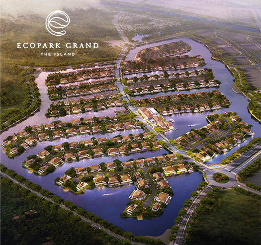 Quần thể biệt thự đảo Ecopark Grand – The Island