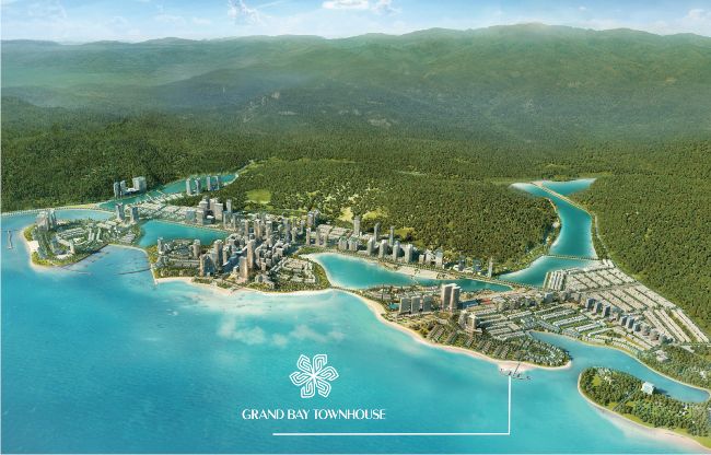 Liền kề thương mại – Grand bay Townhouse nằm tại bán đảo 3 khu đô thị Halong Marina