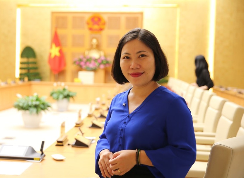 Bà Phạm Thị Ngọc Thủy, Phó giám đốc thường trực Văn phòng Ban Nghiên cứu phát triển kinh tế tư nhân (Ban IV, thuộc Hội đồng Tư vấn cải cách thủ tục hành chính của Thủ tướng Chính phủ).