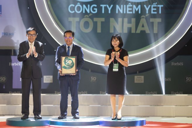 Coteccons 8 năm liên tiếp lọt vào top 50 công ty niêm yết tốt nhất do Forbes Việt Nam công bố