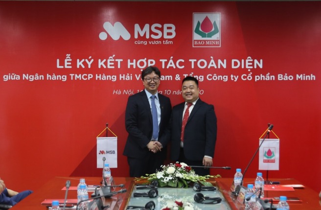 Bảo Minh và MSB đã chính thức ký kết hợp đồng hợp tác toàn diện