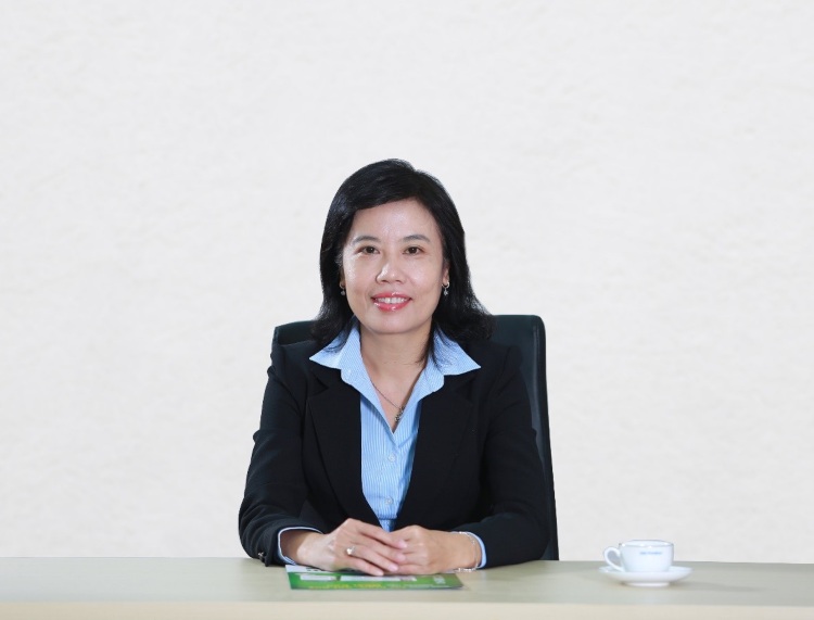 Bà Nguyễn Ngọc Diệp – Phó Tổng Giám Đốc Phụ Trách Sản Xuất và Chuỗi cung ứng của Dược Hậu Giang.