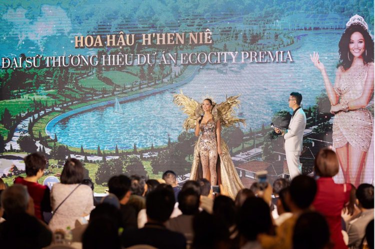 Hoa hậu H’Hen Niê là đại sứ thương hiệu của EcoCity Premia