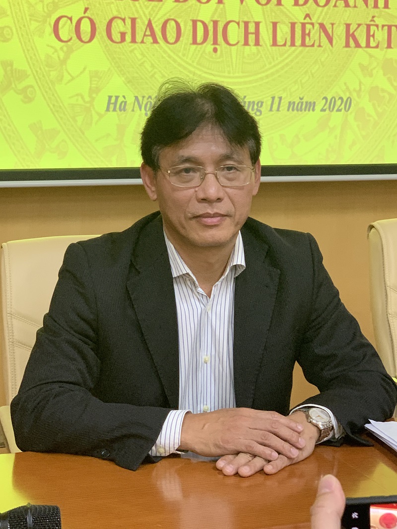 Phó tổng cục trưởng Tổng cục Thuế, ông Đặng Ngọc Minh: 