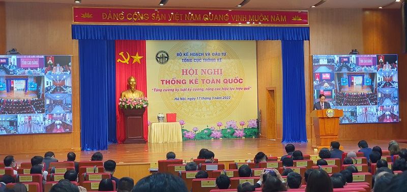 Thủ tướng Phạm Minh Chính phát biểu chỉ đạo Hội nghị Thống kê toàn quốc 