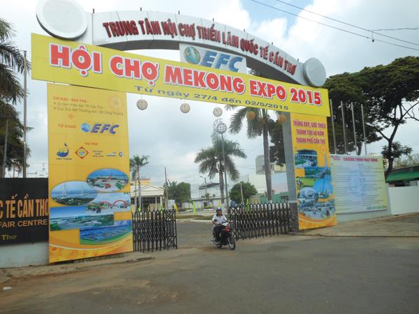 Hội chợ Mekong Expo 2015 sẵn sàng đón khách tham quan