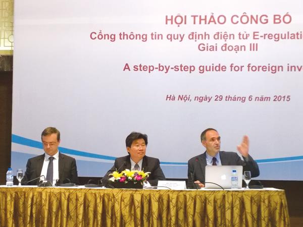  Hiện đã có 7 tỉnh, thành phố tham gia Hệ thống E-regulations Việt Nam