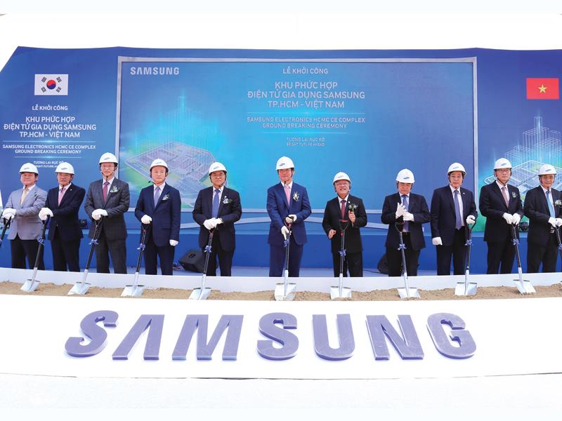 Với nhiều Dự án đầu tư lớn, Samsung đang được xem là thỏi nam châm thu hút các Dự án FDI khác đến Việt Nam