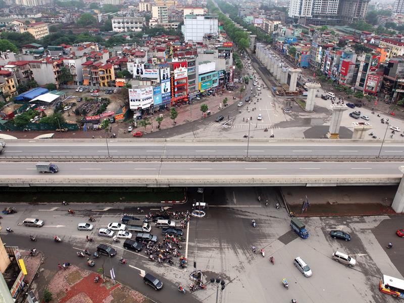 Dự án Phát triển giao thông đô thị Hà Nội nằm trong danh sách sơ bộ 19 Dự án có thể xem xét hủy vốn   ảnh: đức thanh