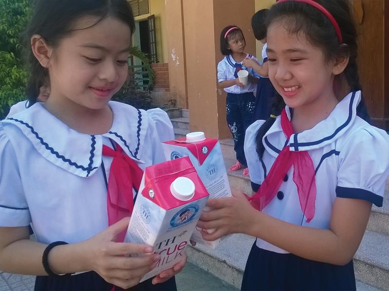 Tập đoàn TH đã rất nỗ lực đưa sữa tươi tới học đường vì tương lai của tầm vóc Việt