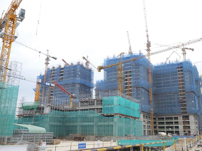 Dự án Goldmark City do TNR Holdings Việt Nam quản lý đã được xây dựng với tiến độ vượt kế hoạch