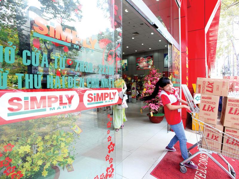 AnchanSuper đang có 3 siêu thị Simply Mart tại TP.HCM và muốn mở thêm 15 siêu thị nữa trong năm nay	ảnh: lê toàn