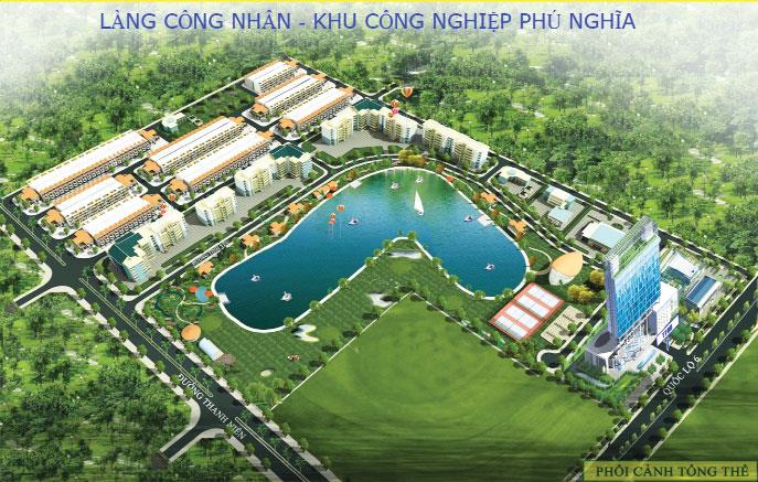 Phú Nghĩa là một trong những khu công nghiệp tiên phong đầu tư xây dựng nhà ở cho công nhân.