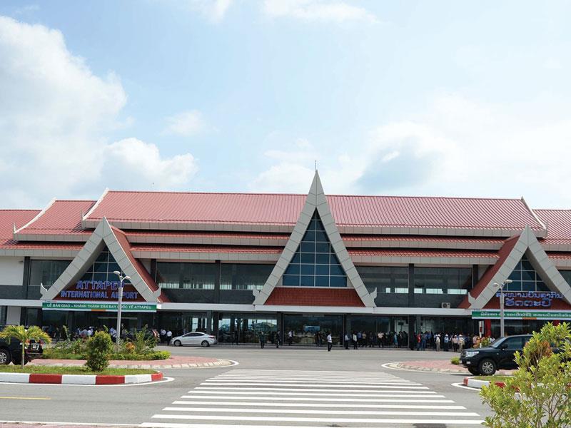 Sân bay ở Attapeu (Lào) đã được Hoàng Anh Gia Lai đưa vào hoạt động năm ngoái.