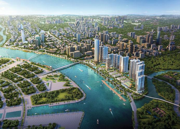 Không gian sống xanh mát với vị trí trung tâm thành phố luôn là lựa chọn hàng đầu của đa số người nước ngoài khi tìm thuê căn hộ cao cấp tại Việt Nam.