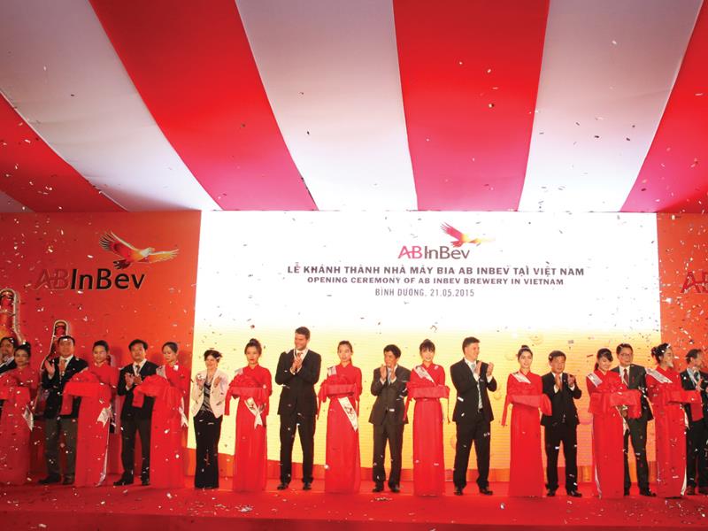 Sự kiện khánh thành nhà máy AB InBev vào tháng 5/2015 đánh dấu một bước ngoặt quan trọng trong chiến lược đầu tư lâu dài của Công ty tại thị trường Việt Nam