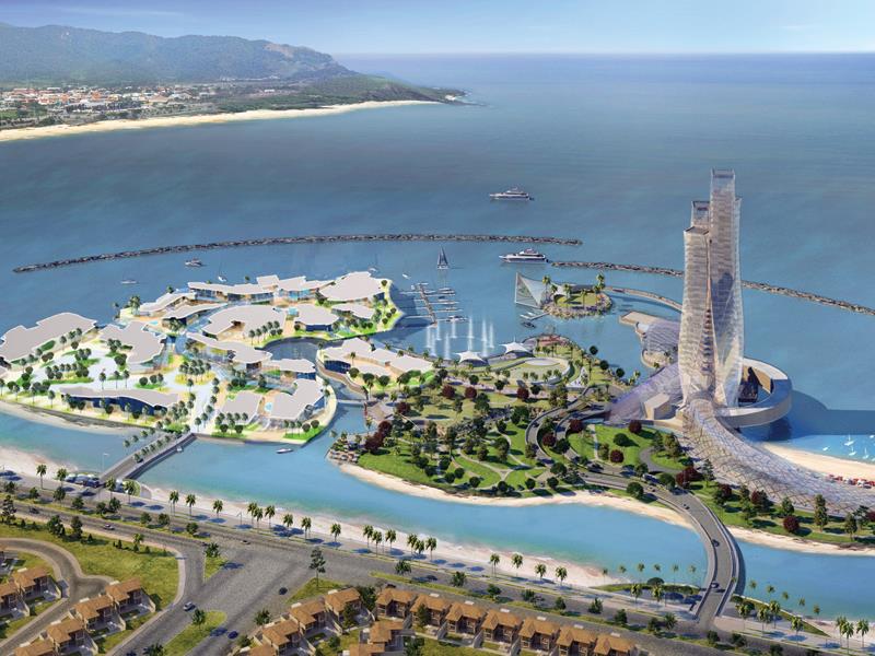 Với hệ thống hạ tầng hoàn chỉnh, Khu đô thị biển Marina Danang Bay đã thể hiện rõ tiềm năng gia tăng giá trị