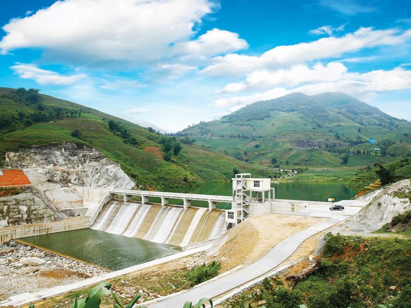 Thủy điện Cốc Sơn là Dự án FDI đầu tiên tại tỉnh Lào Cai, với vốn đầu tư 49,9 triệu USD. Ảnh: K.T