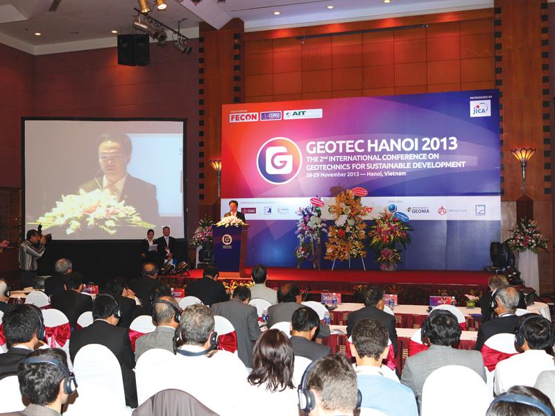 Lần tổ chức trước, GEOTEC HANOI 2013 thu hút 27 quốc gia/vùng lãnh thổ tham gia.