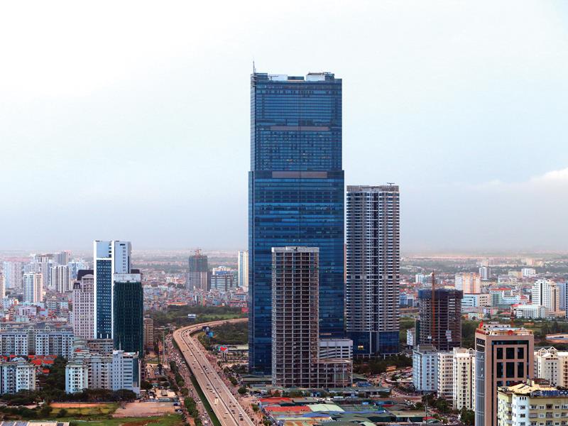 Việc chuyển nhượng Tòa nhà Keangnam Hanoi Landmark Tower là thương vụ M&A có giá trị lớn nhất từ đầu năm đến nay. Ảnh: Đức Thanh