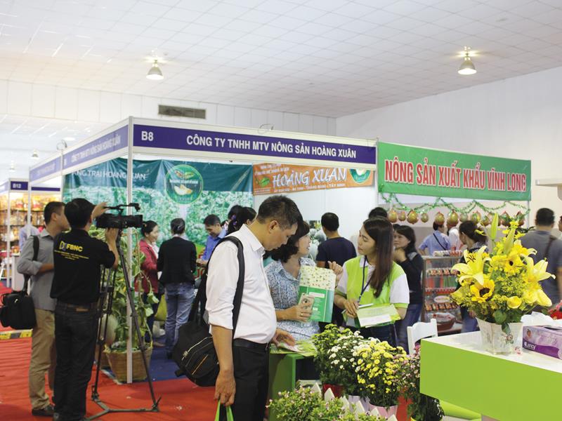 Hội chợ Quốc tế Nông nghiệp Nông sản và Thực phẩm Việt Nam 2015 đã thu hút hàng chục ngàn lượt người tham quan.