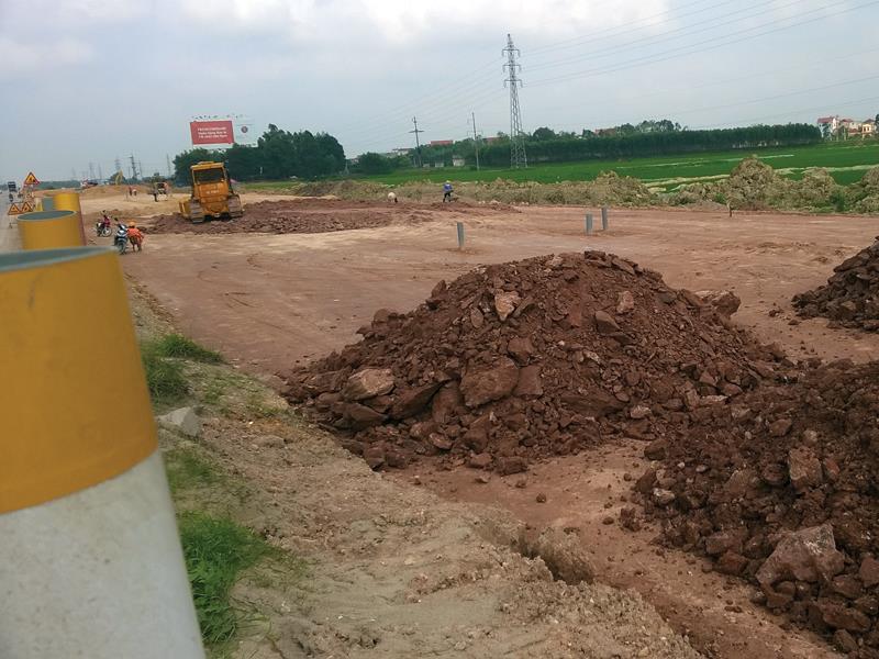 Dự án Xây dựng đường cao tốc Bắc Giang - Lạng Sơn đã bị chậm so với kế hoạch triển khai ban đầu. Ảnh: A.M
