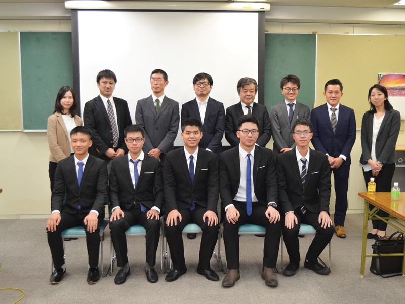 Các bạn học sinh đầu tiên trong chương trình đã đến Nhật Bản vào tháng 10/2016.