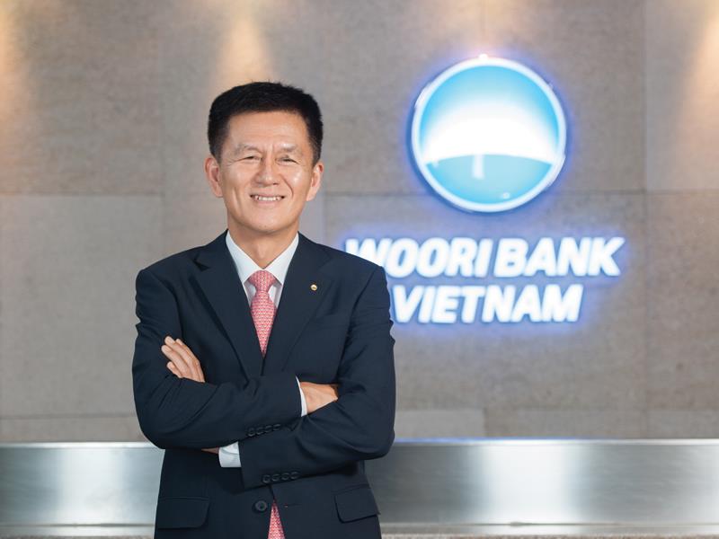 Ông Kim Seung Rok , Tổng giám đốc Woori Bank Việt Nam.