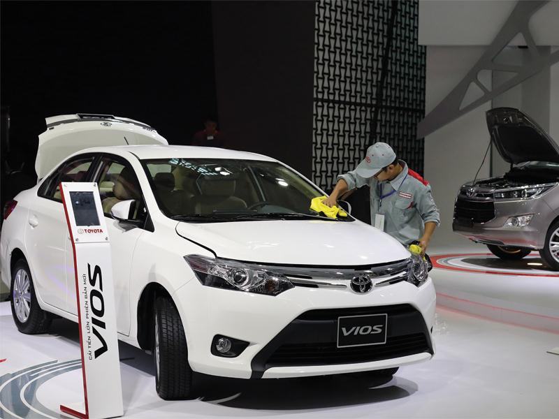Toyota đang phải đối mặt với vấn đề tiếp tục sản xuất hay chuyển sang nhập khẩu khi thuế nhập ô tô về 0%. Ảnh: Đ.T