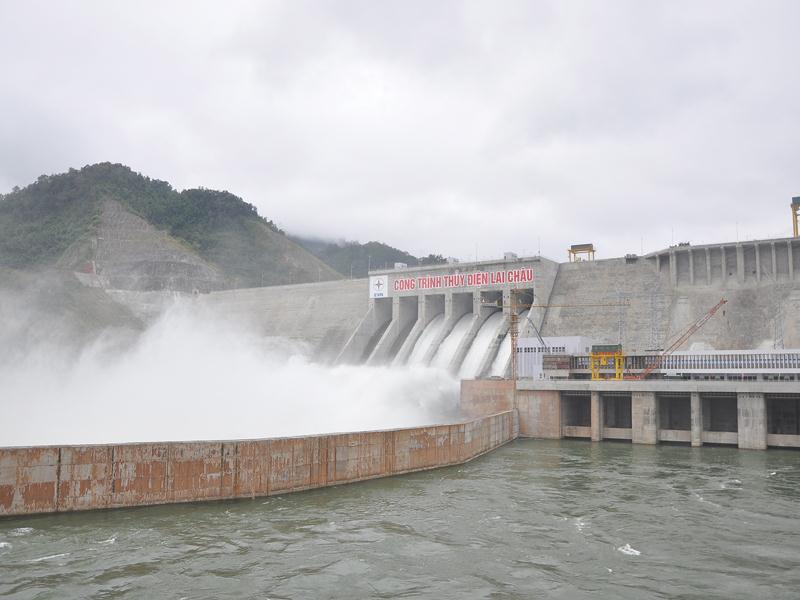 Nhà máy Thủy điện Lai Châu sẽ cung cấp cho lưới điện quốc gia khoảng 4,7 tỷ kWh/năm. Ảnh: Đức Thanh