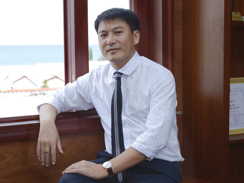 Ông Nguyễn Hoàng Anh, Tổng giám đốc Công ty TNHH Đầu tư Nam Miền Trung. Ảnh: Gia Huy