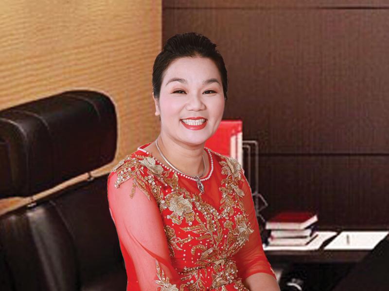 doanh nhân Đỗ Thị Hoài, Chủ tịch HĐQT Công ty cổ phần Sản xuất CHC Paint Toàn Cầu.