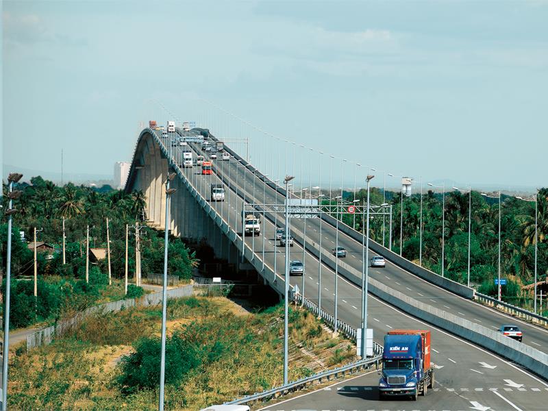 Đoạn tuyến cao tốc Long Thành - Dầu Giây, một phân đoạn của Tuyến cao tốc Bắc Nam. Ảnh: Anh Minh
