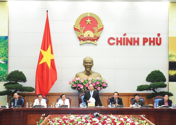Thủ tướng Chính phủ Nguyễn Xuân Phúc chủ trì Cuộc gặp mặt đoàn báo chí, doanh nghiệp đồng hành cùng APEC.