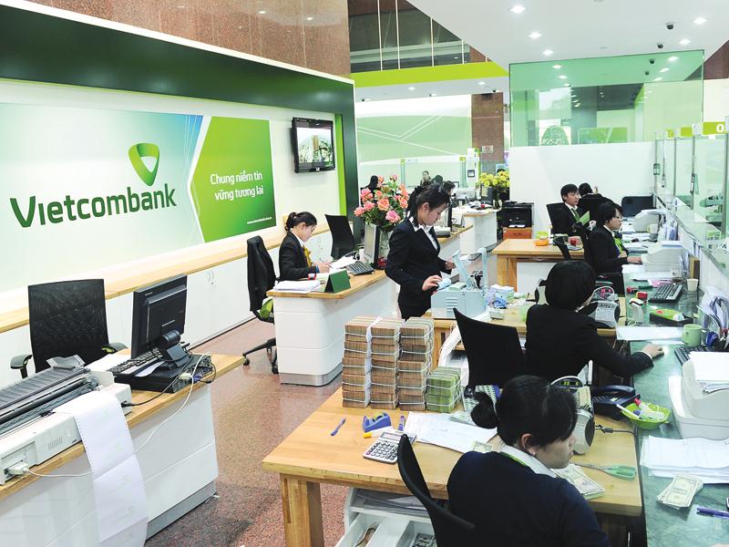 Vietcombank là ngân hàng TMCP quốc doanh đầu tiên báo lãi 6 tháng đầu năm, với hơn 5.000 tỷ đồng. Ảnh: Chí Cường