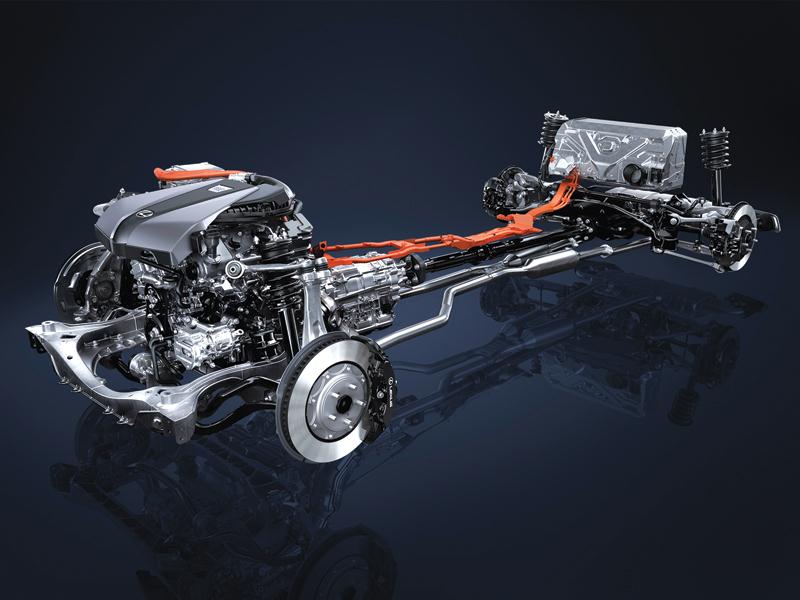 Hệ thống Multi-Stage Hybrid đầu tiên trên thế giới được trang bị cho các mẫu xe LC và LS của Lexus.